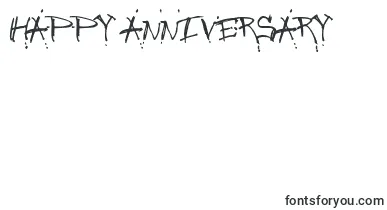 Junglebold font – happy Anniversary Fonts